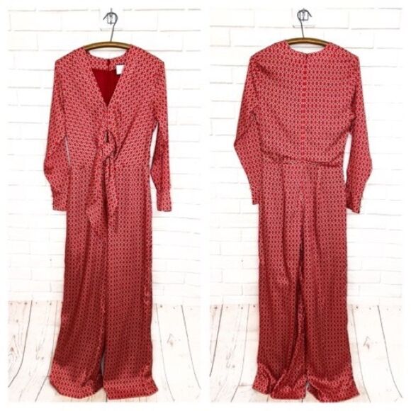 ALEXIS Shona Jumpsuit in Rouge Polo - Picture 3 of 9